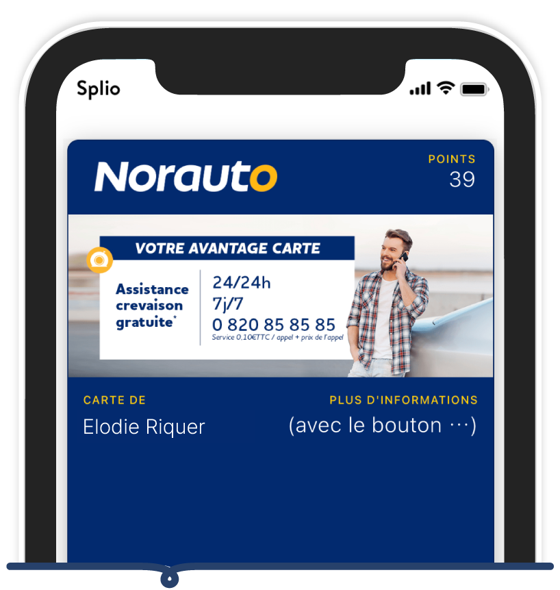 Carte de fidélité Norauto